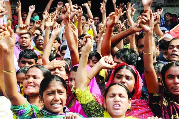 গার্মেন্ট শ্রমিক আন্দোলন:মালিক ও শ্রমিক প্রতিনিধিদের জরুরি বৈঠকে ডেকেছে সরকার 1 bf25e017661c3f6171c4812c2a0d8c40