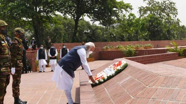 জাতীয় স্মৃতিসৌধে নরেন্দ্র মোদির শ্রদ্ধা 1 image 292913 1585200898 5
