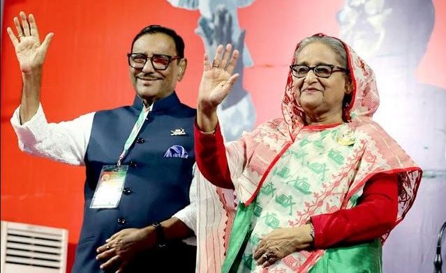 শেখ হাসিনাই দলের সভাপতি, সাধারণ সম্পাদক ওবায়দুল কাদের 1 ূীূ
