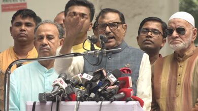 বিএনপি জঙ্গিবাদের পৃষ্ঠপোষক ও সাম্প্রদায়িকতার বিশ্বস্ত ঠিকানা: ওবায়দুল কাদের 3 Still0601 00000 1