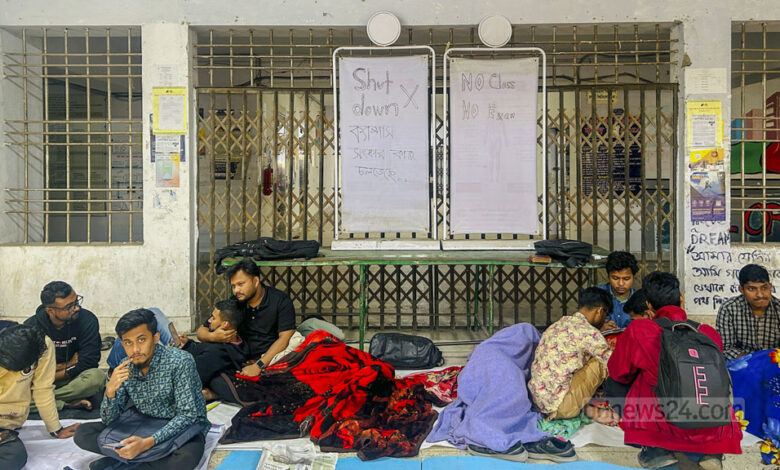 jagannath university complete shutdown