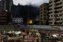 fire santinagar